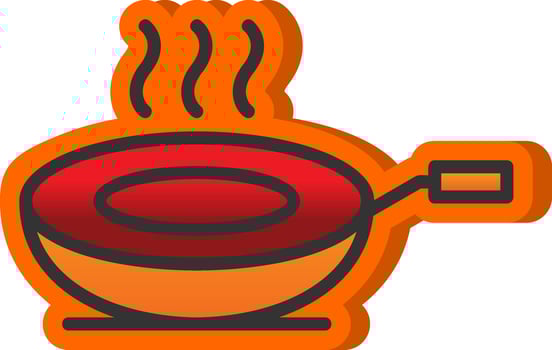 Pan Vector Icon Design