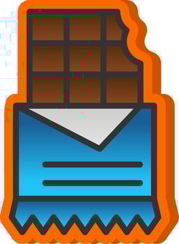 Chocolate Vector Icon Design