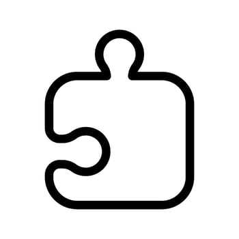 Puzzle Piece Icon Vector Symbol Design Illustration