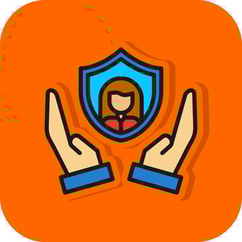 Personal Security Vector Icon Design