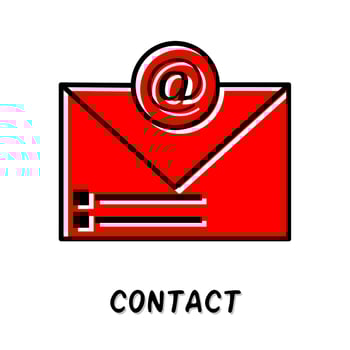 Contact icon vector illustration. Stock vector.