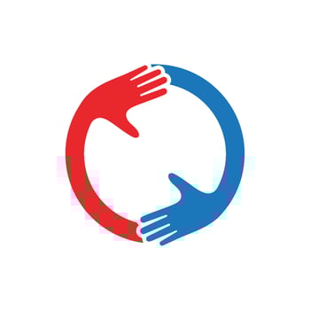 Hand Care icon Template vector illustration