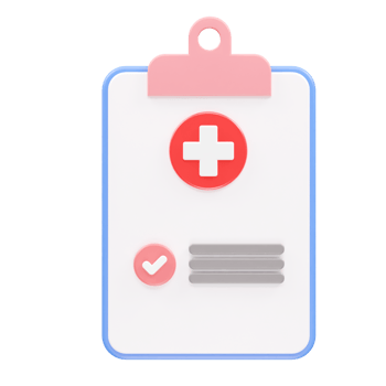 Medical icon 3d rendering illustration transparent png