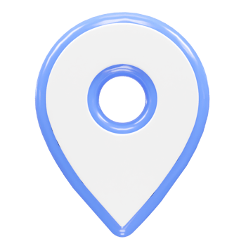 Location icon 3d rendering png