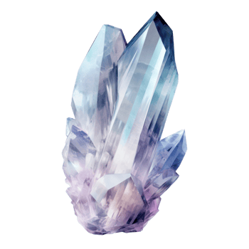 3D Crystal isolated png