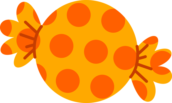 candy halloween decor item png