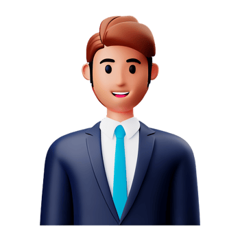 lawyer man 3d profession avatars illustrations png