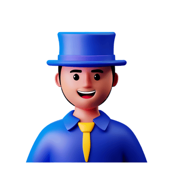 magician face 3d profession avatars illustrations png