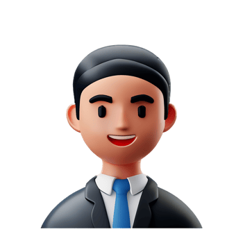 male surgeon 3d profession avatars illustrations png