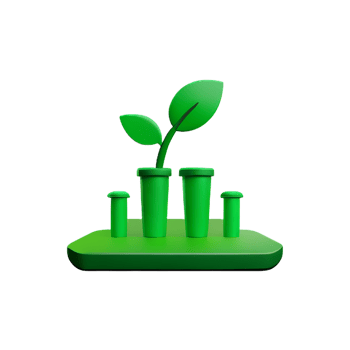 organic farming agriculture 3d green energy png