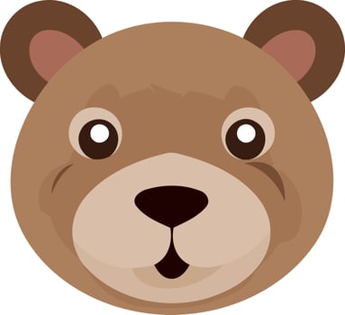 animal mammal cute beaver vector