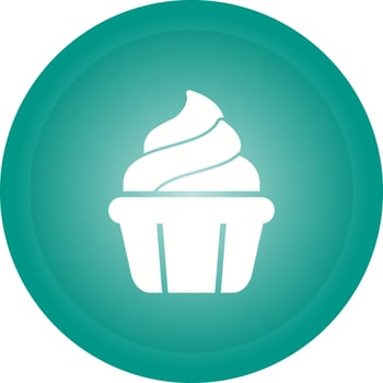 Cupcake Vector Icon