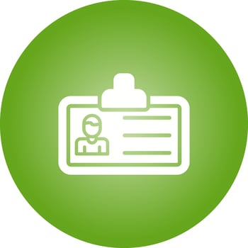 Id Card Vector Icon