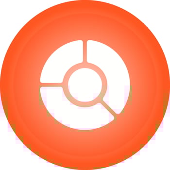 Pie Graph Vector Icon
