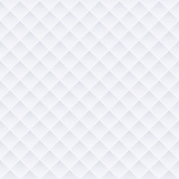 white geometric pattern background with squares vector