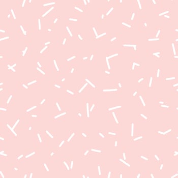a pink and white sprinkles pattern vector