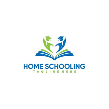 HOMESCHOOL VECTOR LOGO DESIGN