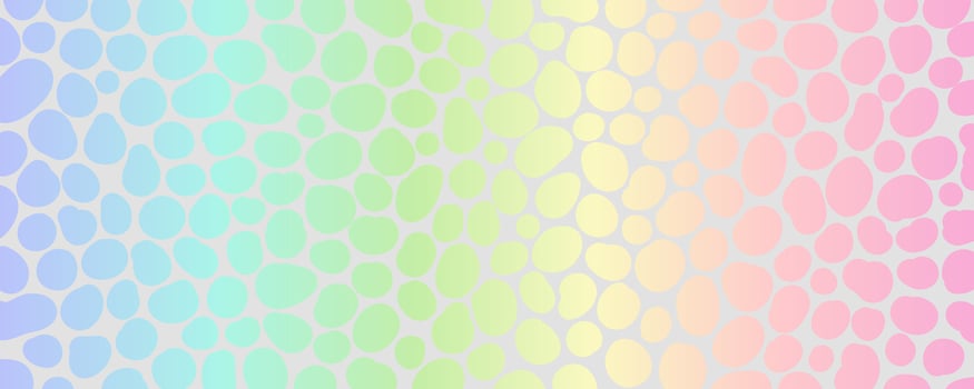 Holographic foil background with iridescent texture. Rainbow and silver gradient vector print. Leopard pearlescent abstract gradation design. Shiny animal dots wallpaper