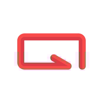 refresh, undo, redo, rotation arrows isolated white background vector