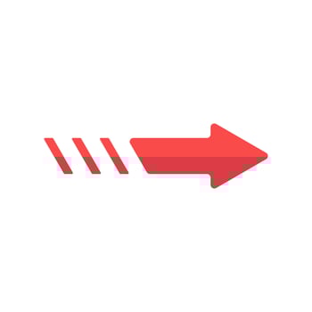 icon arrow,right,left  arrows isolated white background vector