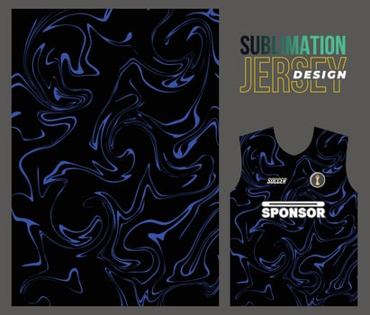 Vector jersey sports design for racing cycling football gaming motocross