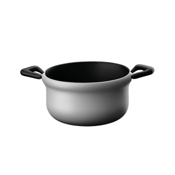 3d illustration grill pan png