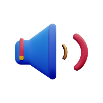 volume up 3d icon png