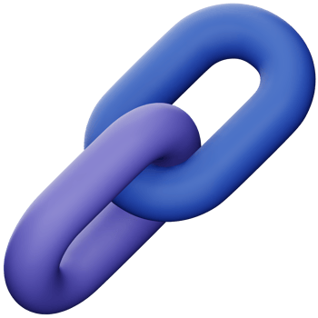 Link 3d rendering isometric icon. png