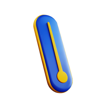 thermometer 3d medical and healthcare icon png