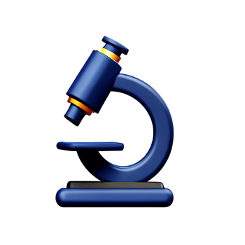 microscope 3d medical and healthcare icon png