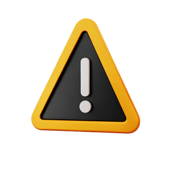 warning error 3d user interface icon png