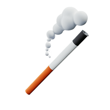 smoke 3d illustration icon comma separated, no special characters png