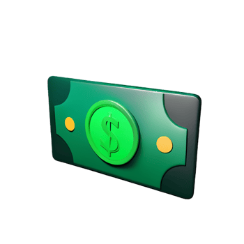 money 3d illustration icon png