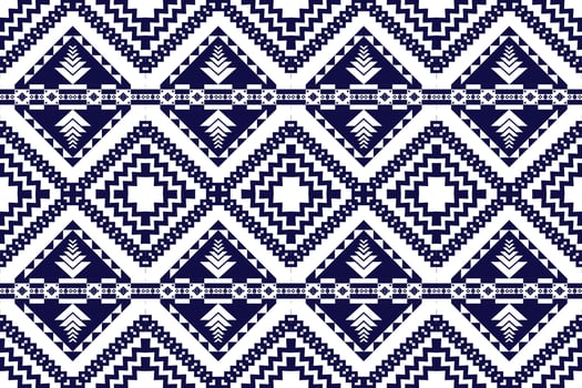 Ethnic abstract ikat.Beautiful colorful seamless ethnic pattern.Colorful geometric embroidery for Textiles,fabric,clothing,background,batik,knitwear,fashion vector