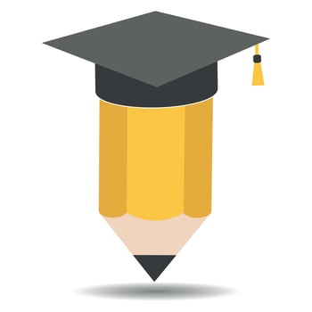 Education logo illustration. vector