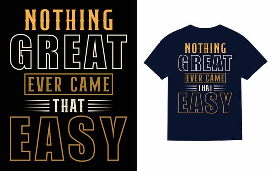 Typography T-Shirt Design vector
