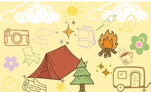 Cute Hand Drawn Doodle Journal Element vector illustration s