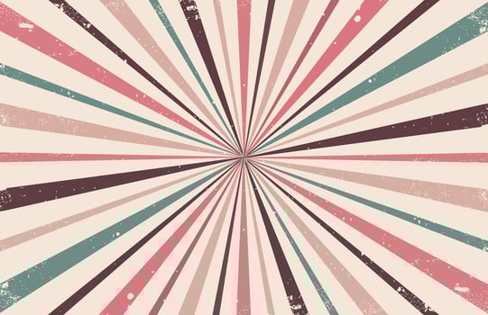 Retro vintage sunburst background Vector, Colorful Sunburst Textured Grunge Background vector