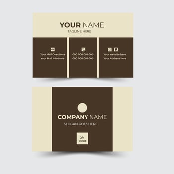 Business  Card Tamplate vector
