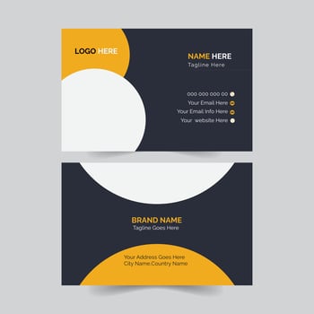 Modern Business Card vector