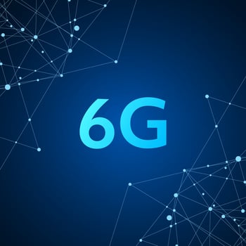 concept of technology 6G mobile network , New generation telecommunication , high-speed mobile Internet, vector