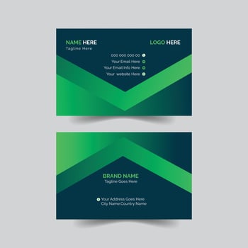 Corporate Business Card vector