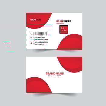 Corporate Business card vector