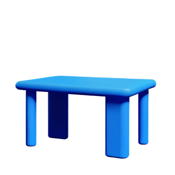 table 3d icon illustration png
