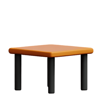 table 3d icon illustration png