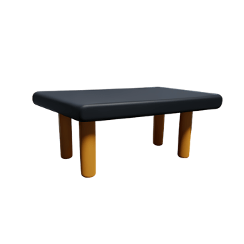 table 3d icon illustration png