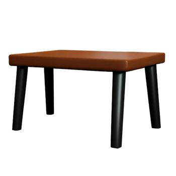 table 3d icon illustration png