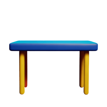 table 3d icon illustration png