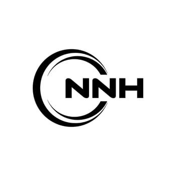 NNH Logo Design, Inspiration for a Unique Identity. Modern Elegance and Creative Design. Watermark Your Success with the Striking this Logo. vector