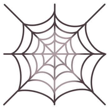 A spider web png
